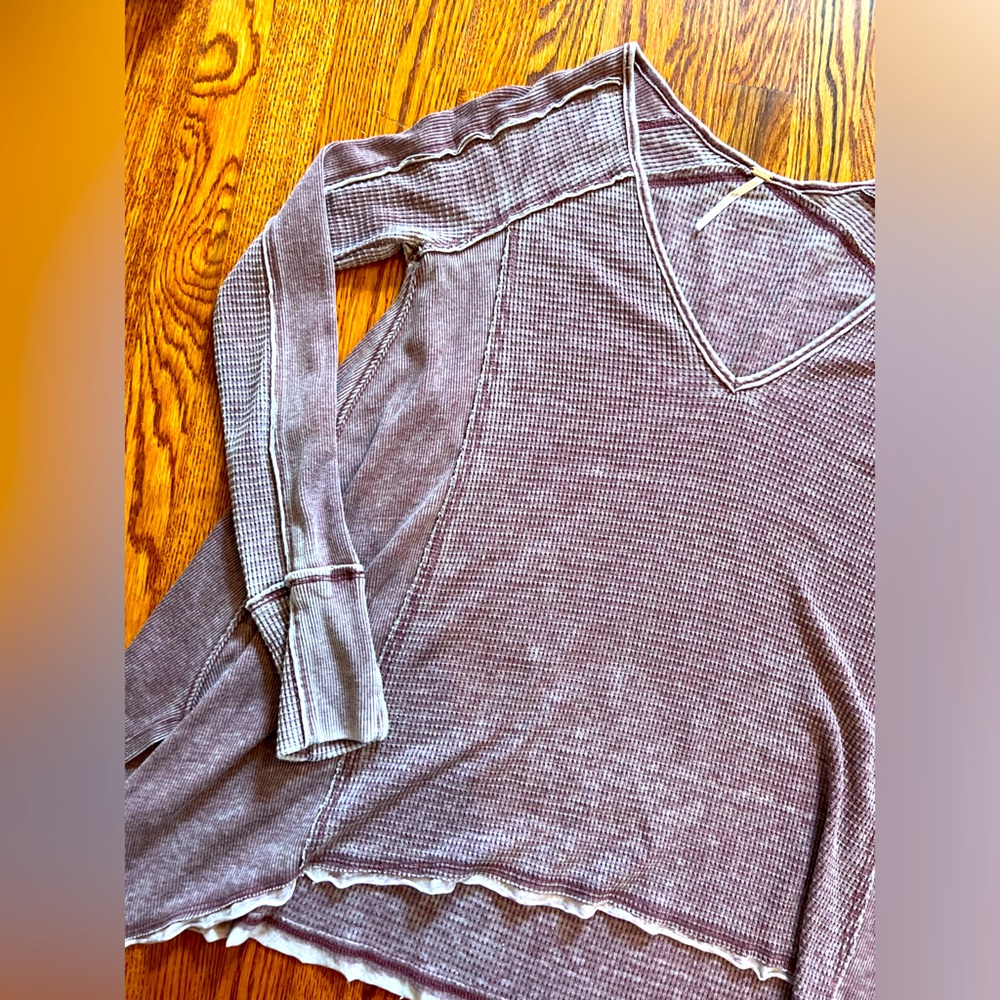 Free People Long Sleeve Tunic Top